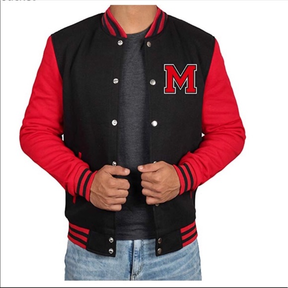 🍎 Decrum bomber varsity jacket new - Picture 2 of 6